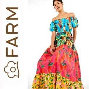 Farm Rio - Farm Mix Maxi Dress - Size: Large